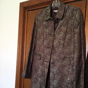 Knee length suit coats